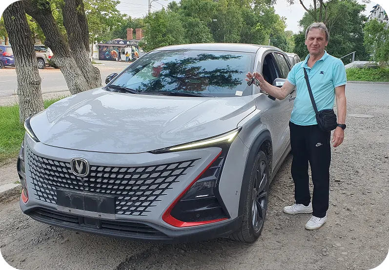 Клиент с автомобилем Changan Uni-T 2020