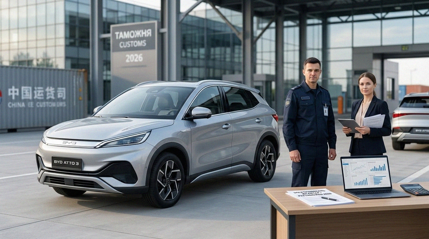 Сколько стоит растаможка электромобиля из Китая в 2026: полный расчет и ставки
