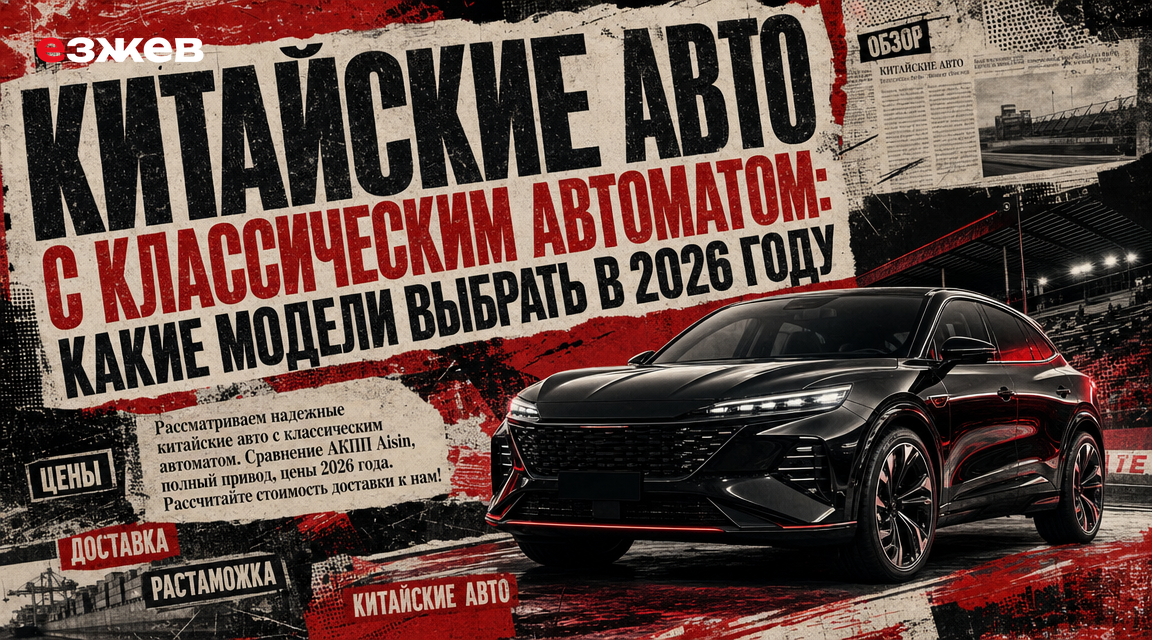 китайские авто с классическим автоматом