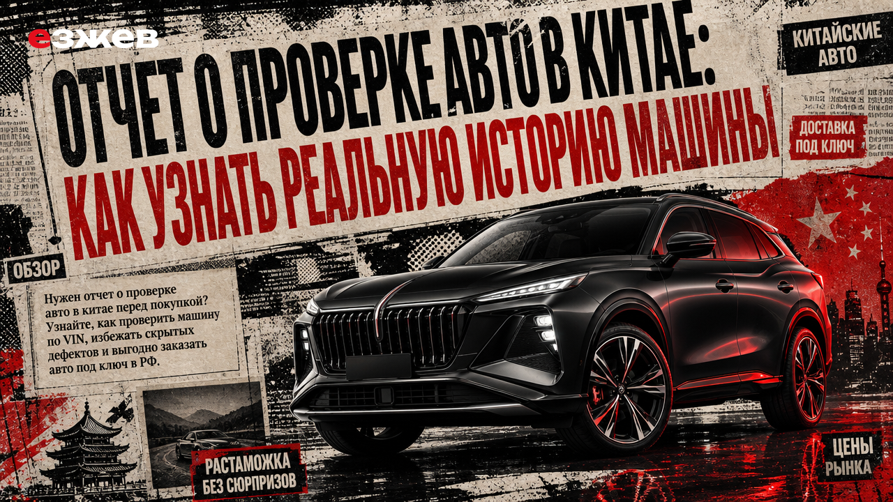 отчет о проверке авто в китае