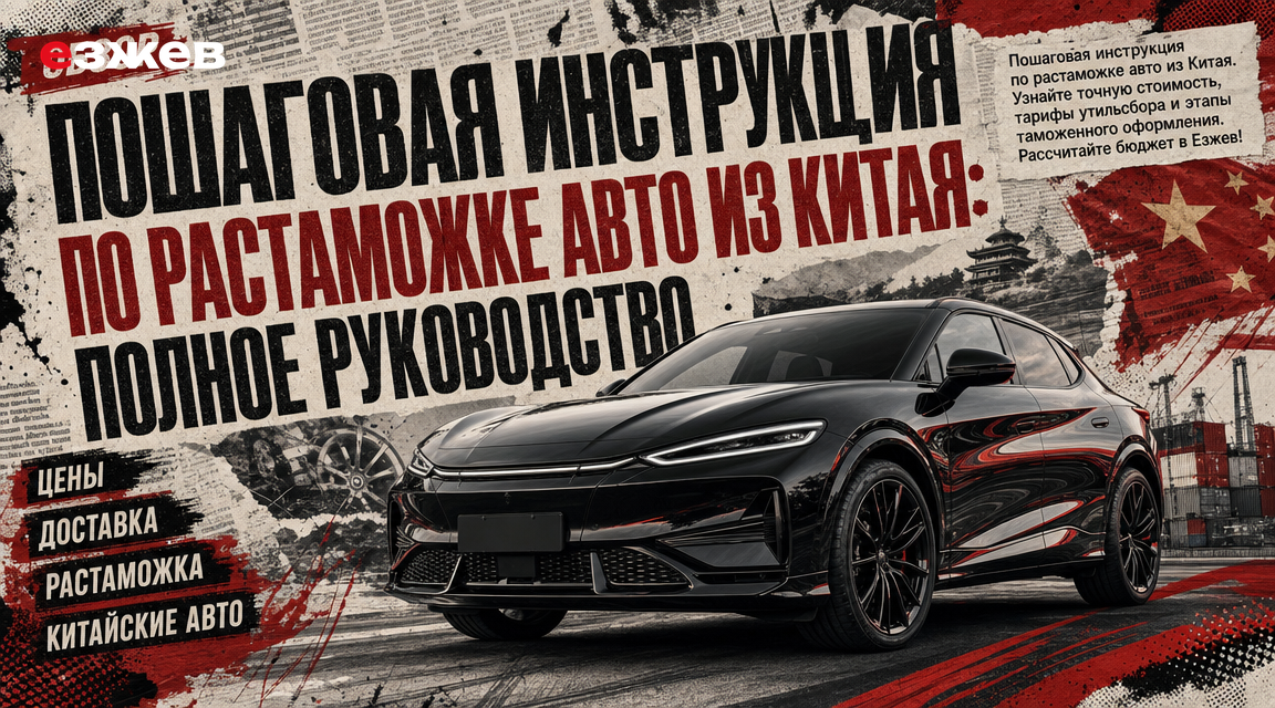 пошаговая инструкция по растаможке авто из китая