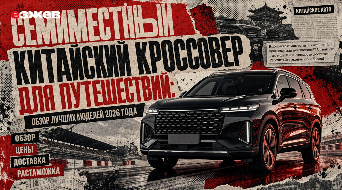 семиместный китайский кроссовер для путешествий